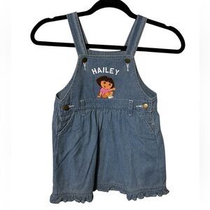 Personal Creations Dora The Explorer Hailey Size 18 months Jean Dress